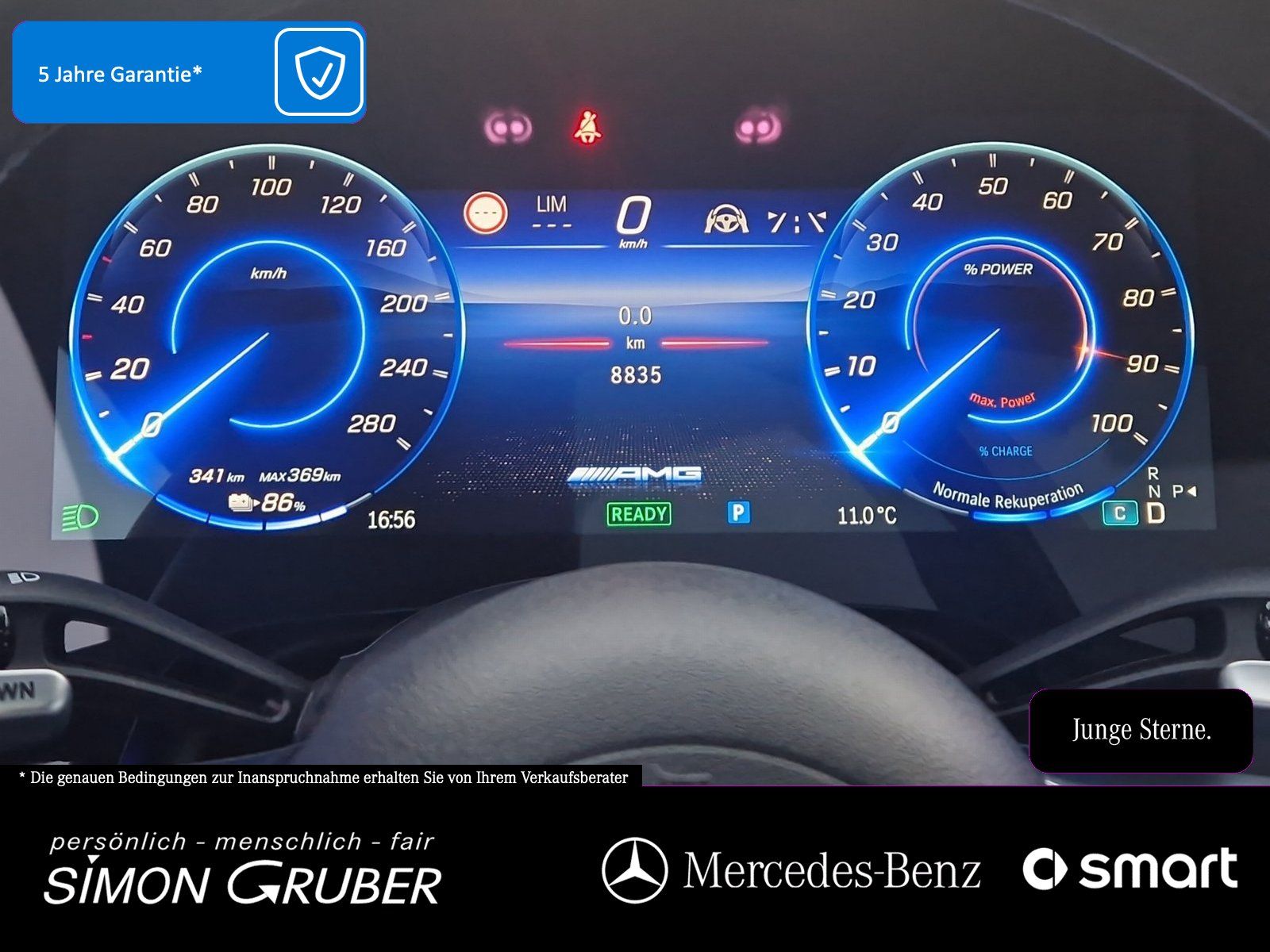 Mercedes-Benz EQE 43 AMG 476 ch